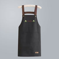 Waterproof Oil-Resistant Kitchen Apron for Men & Women, Sleeveless Cooking Apron with Large Pocket