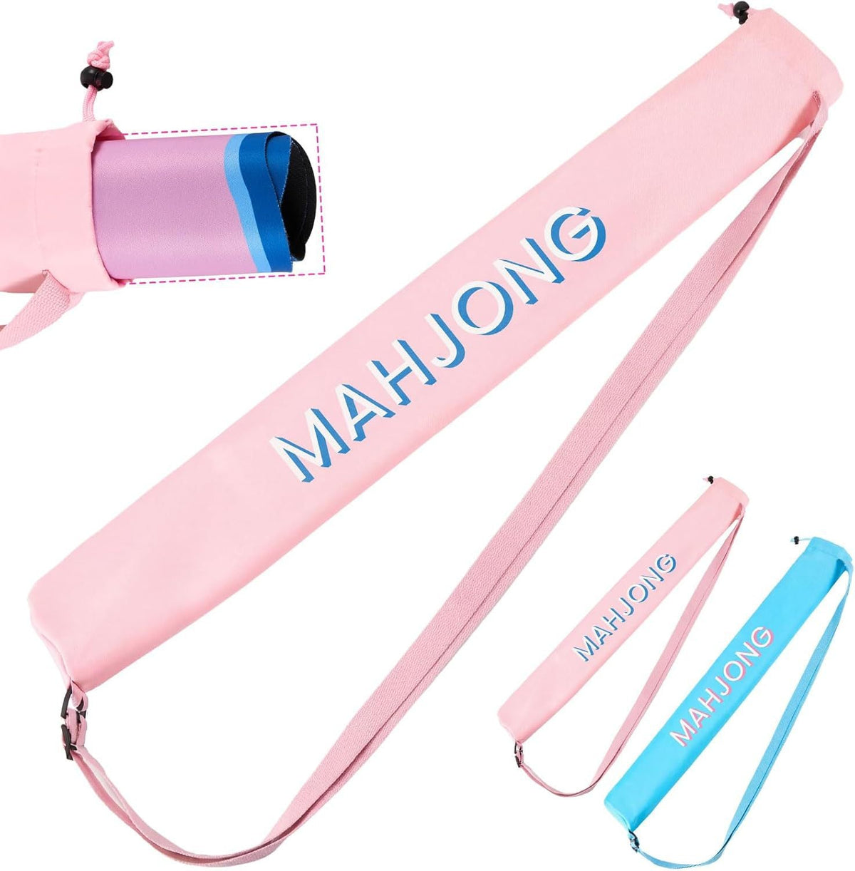 Mahjong Travel Bag – Large Capacity Crossbody Storage Tote