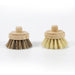 Bamboo Replacement Dish Brush Head – Sisal Bristle Kitchen Scrubber Refill