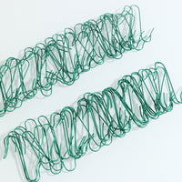 Metal Christmas Ornament Hooks, 100-Piece Box of Iron Hanging Hooks for Tree Baubles and Holiday Decorations