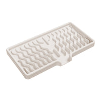 Large Silicone Soap Dish Drainage Tray Non Slip Soap Sponge Holder