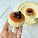 Blueberry Pudding Squishy Toy, Food‑Shaped Slow Rising Stress Relief Fidget Toy