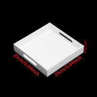 Acrylic Vanity Tray with Handles – Bathroom & Countertop Organizer
