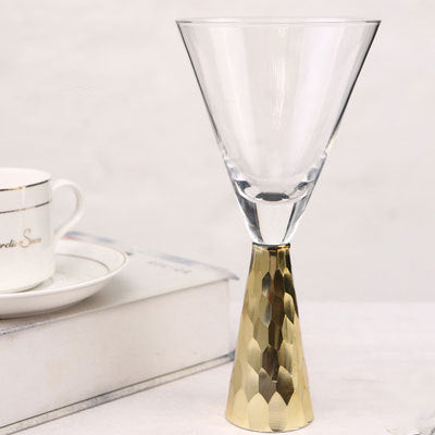 Crystal Stemmed Glass – Cocktail, Juice & Sparkling Drink Goblet