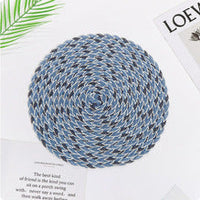 Modern Round Placemat, Heat Resistant Dining Table Mat