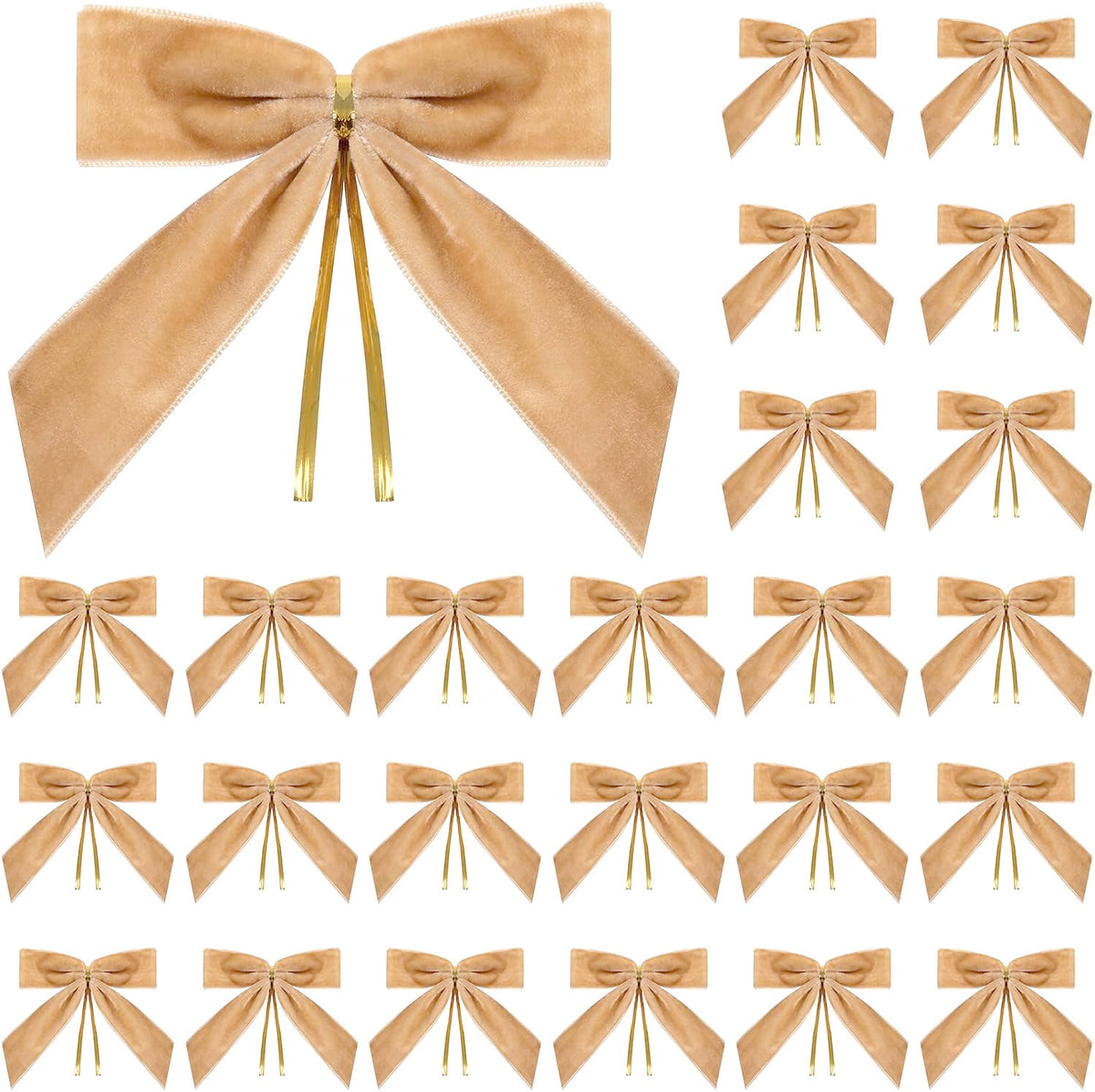 Velvet Christmas Decorative Bows