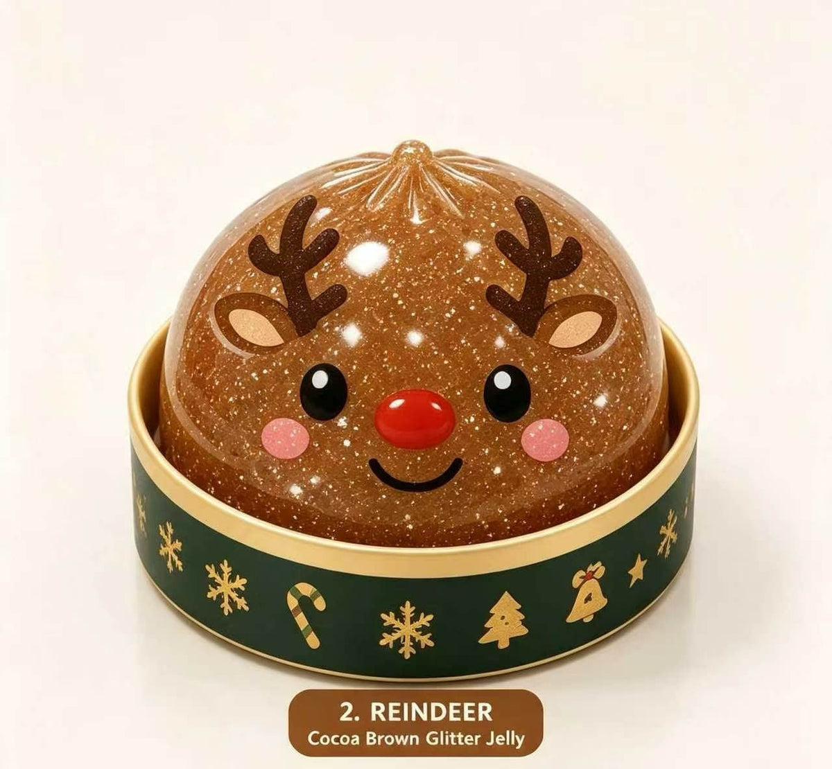 Christmas Dumpling Blind Box Squishy – Cute Holiday Stress Relief Toy for Christmas Gifts, Stocking Stuffers & Party Favors