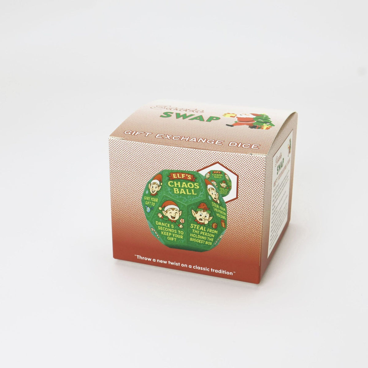 Santa Swap Gift Exchange Dice Boxed Christmas Party Game