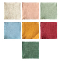 Solid Linen Coaster, Heat-Resistant Tea Cup Mat