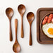 Camphor Wood Spoon Set – 4-Piece Natural Wooden Spoons