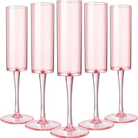 Plastic Champagne Flute Set – Durable Stemmed Party Glasses