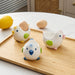 Ceramic Chick Egg Cup – Cute Animal-Shaped Egg Holder for Breakfast, Brunch, Kitchen, Café, Restaurant & Home Table Setting