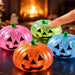 Halloween Pumpkin Squishy Toy, Jack-o’-Lantern Stress Relief Toy