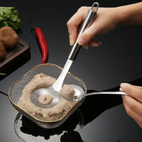 304 Stainless Steel Meatball Maker Spoon Manual Press Meatball Scoop Kitchen Cooking Tool