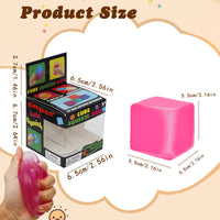 Candy Cube Squishy Toy – Slow Rising Stress Relief Sensory Fidget