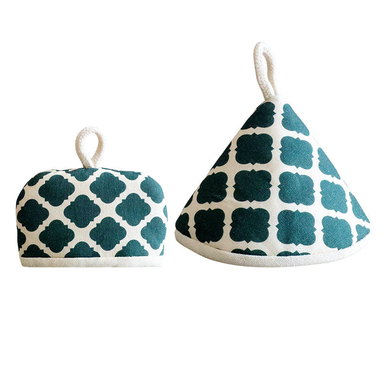 Padded Pot Handle Cover, Fabric Lid Holder for Dutch Ovens & Casserole Pots