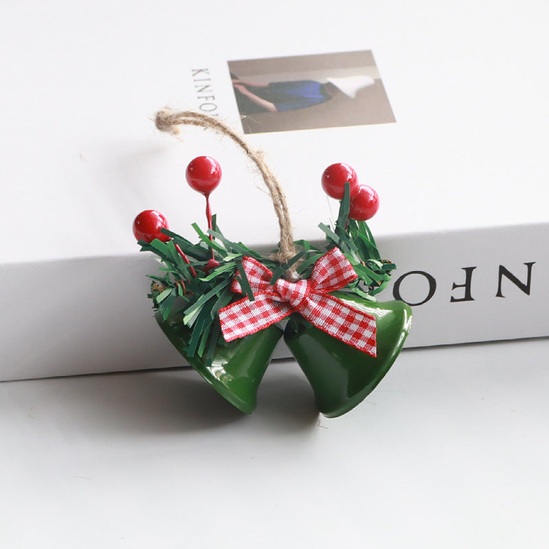 Christmas Double Bell Hanging Ornament