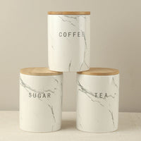 Marble Ceramic Storage Jar – 700ml Kitchen & Home Canister