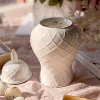 Ceramic Wax Melt Warmer – Essential Oil & Candle Burner