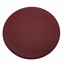 Round Faux Leather Placemat, Waterproof Heat Resistant Table Mat