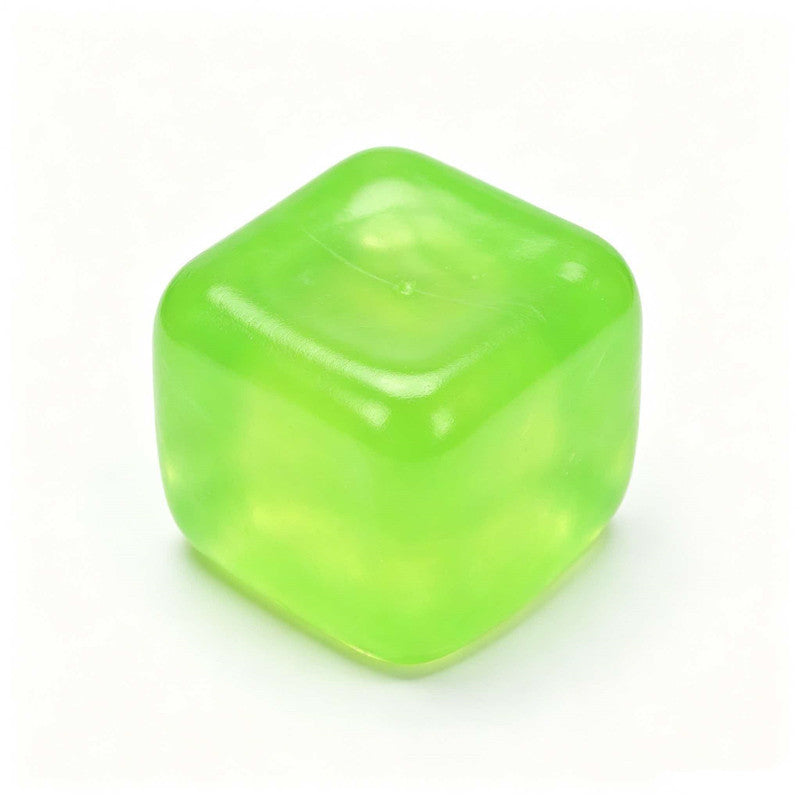 5cm TPR Squishy Cube Toy – Soft Sensory Stress Relief Squeeze Toy