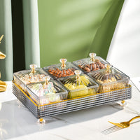 Compartment Candy Tray – Decorative Snack Serving Dish