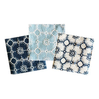 Embroidered Cotton Linen Coaster, Double-Layer Tea Cup Mat