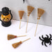 20-Piece Mini Raffia Broom Decorations