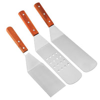 Stainless Steel Cooking and Baking Spatula Set