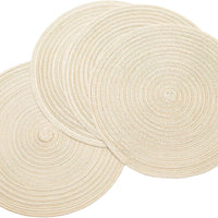 Farmhouse Round Placemat, Heat Resistant Table Decor