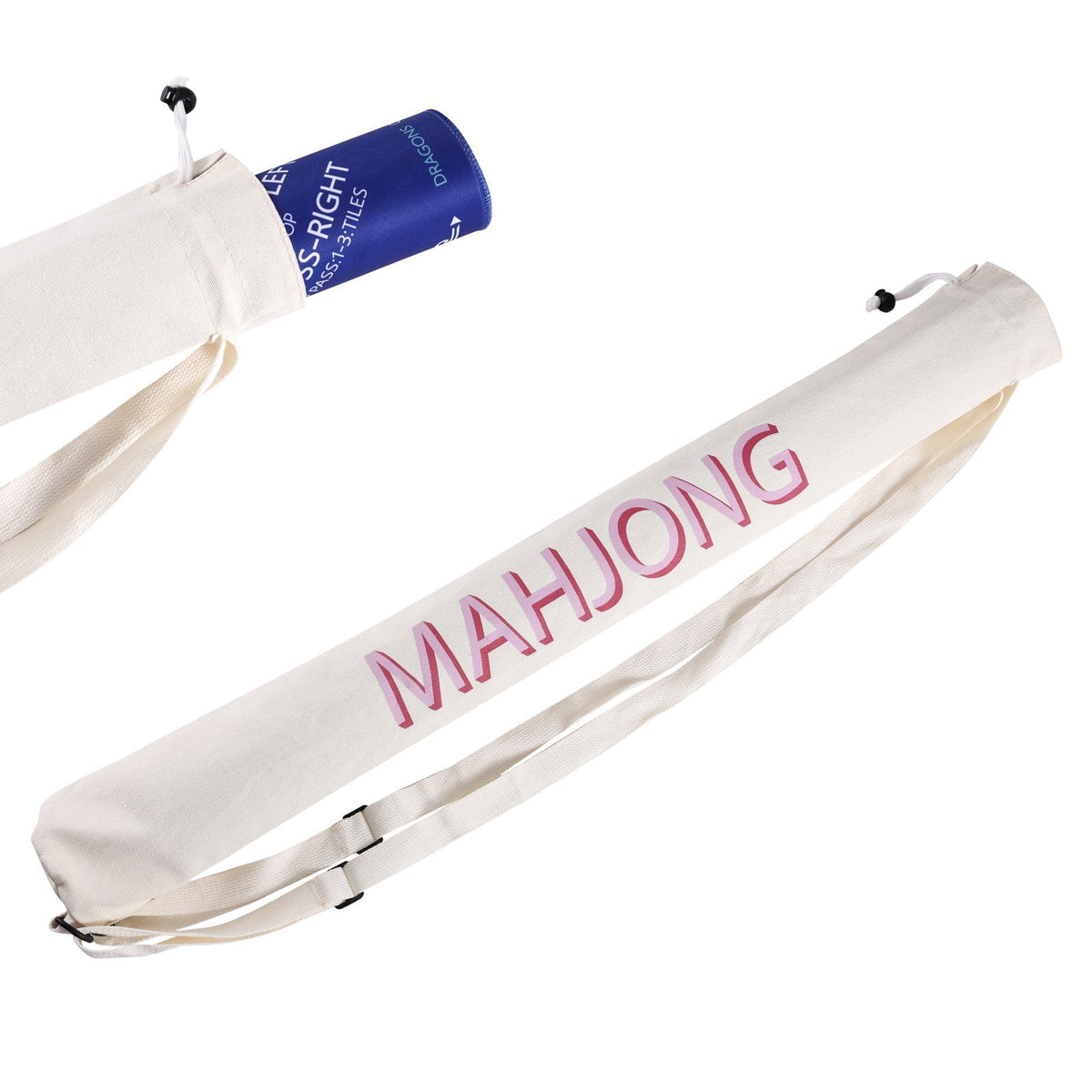 Mahjong Travel Bag – Large Capacity Crossbody Storage Tote