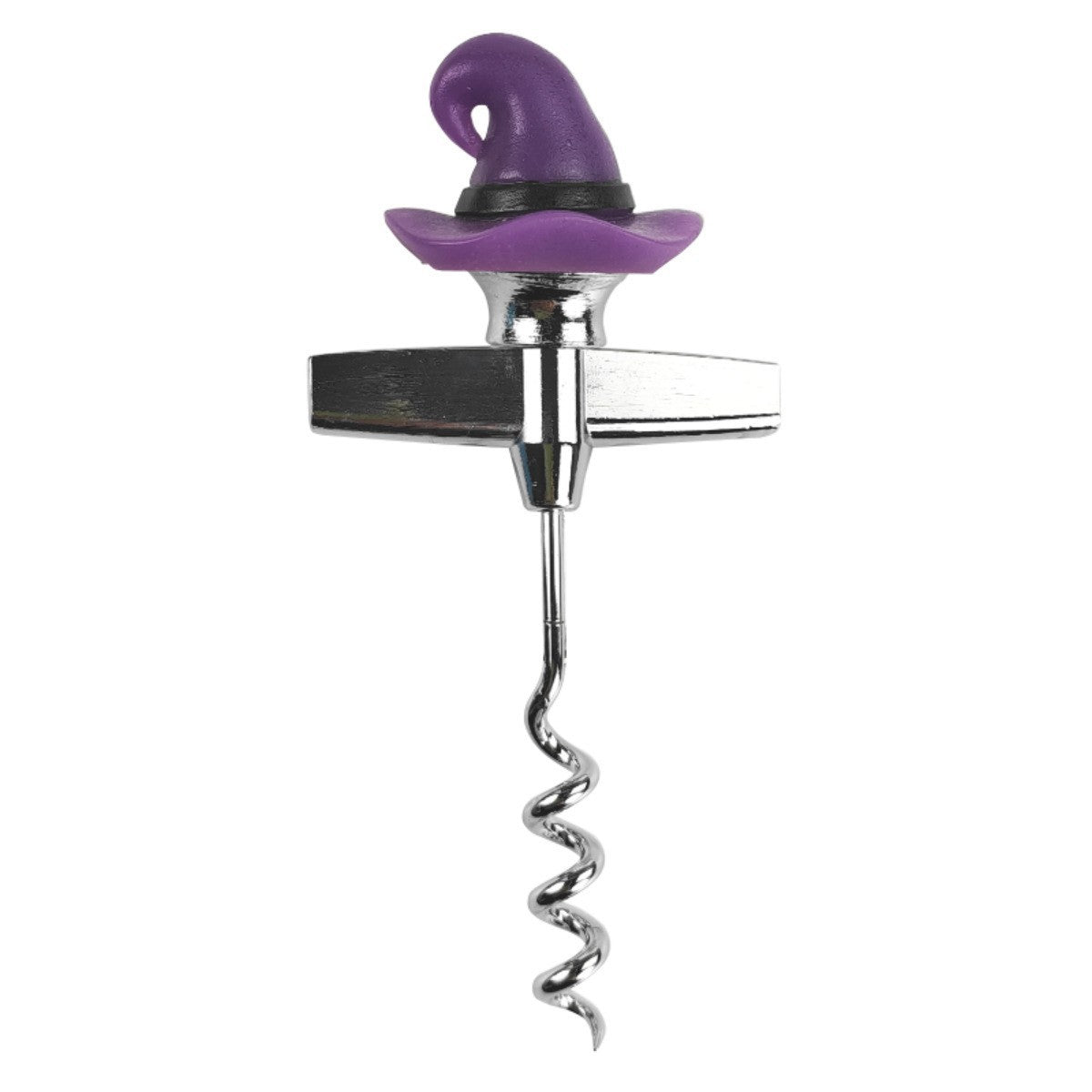 Halloween Wine Corkscrew, Novelty Bottle Opener with Pumpkin Witch Hat and Skeleton Designs, Spooky Party Bar Accessories