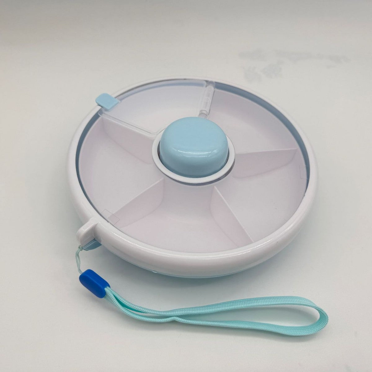 5-Compartment Snack Storage Box with Lid