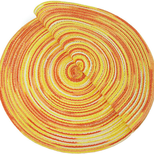 Nordic Cotton Gauze Placemat, Heat Resistant Dining Table Mat