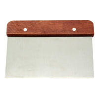 Stainless Steel Dough Cutter with Wooden Handle