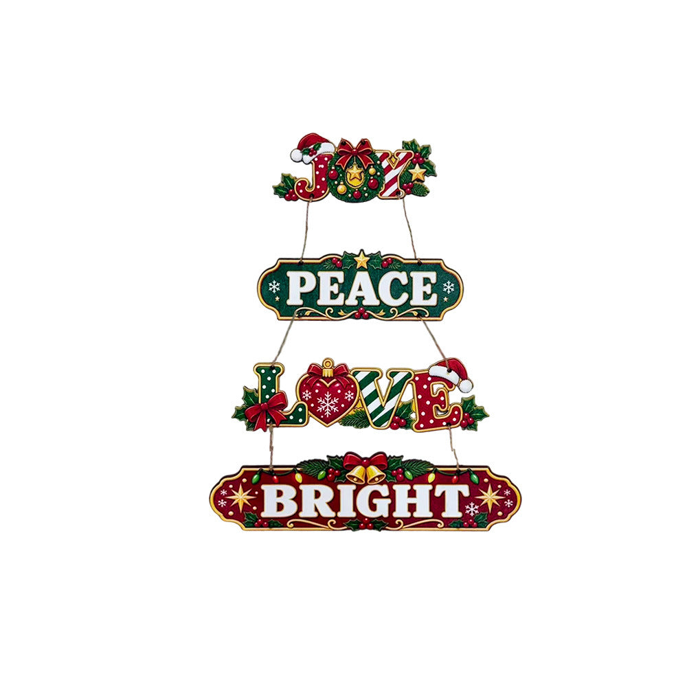 Christmas Wooden Hanging Ornament