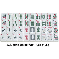 American Mahjong Set, Premium Melamine Tiles for Tabletop Gaming