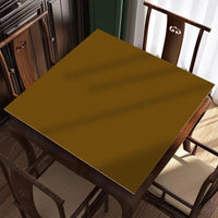 80 × 80 cm Mahjong Table Mat – Solid Color Square Game Table Cover