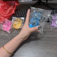 Malt Syrup Bear Squishy Toy – Transparent Jelly Stress Relief Fidget Toy