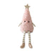 Plush Christmas Tree Doll Long Leg Sitting Holiday Shelf Decoration