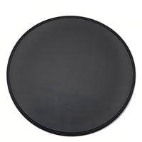 Round Faux Leather Placemat, Waterproof Heat Resistant Table Mat