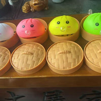 Squishy Bao Bun Stress Toy – Soft Silicone Squeeze Relief Toy