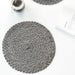 Farmhouse Woven Placemat, Heat Resistant Table Mat & Coaster