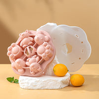 Cute Cat Paw Silicone Cake Mold for Baking and Steamed Desserts