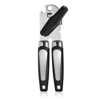 Multifunction Stainless Steel Can Opener & Bottle Opener with Wooden Handle
