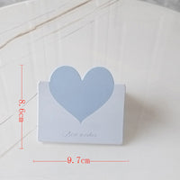 Pastel Heart Note Cards with Matching Envelopes 20 Piece Set