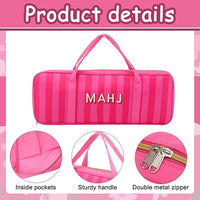 Oxford Cloth Mahjong Rack Carrying Bag – Large Zippered Storage Case for 8 Mahjong Racks