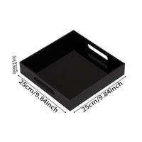 Acrylic Vanity Tray with Handles – Bathroom & Countertop Organizer