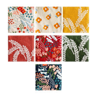 Embroidered Linen Coaster, Heat Resistant Coffee Cup Mat