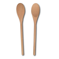 Natural Beech Wood Spoon Long Handle Wooden